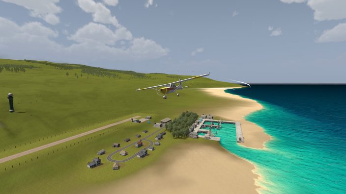 Coastline Flight Simulator İndir ekran görüntüsü 4