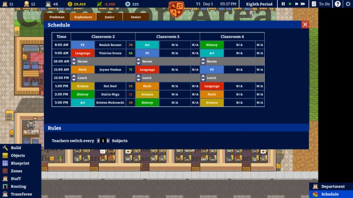 Academia : School Simulator İndir ekran görüntüsü 1