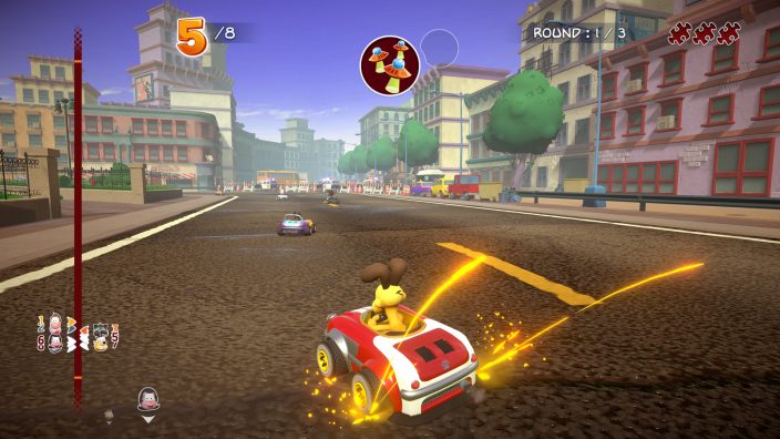 Garfield Kart Furious Racing İndir ekran görüntüsü 1