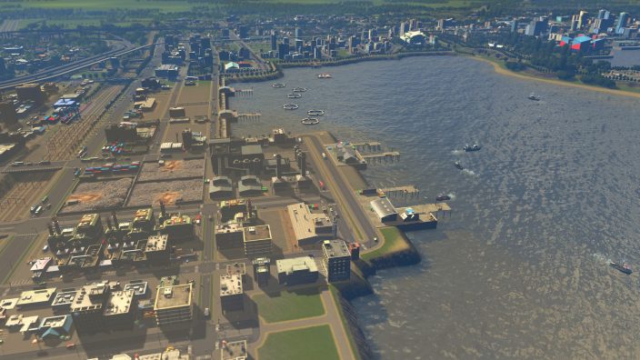 Cities Skylines Sunset Harbor İndir ekran görüntüsü 4
