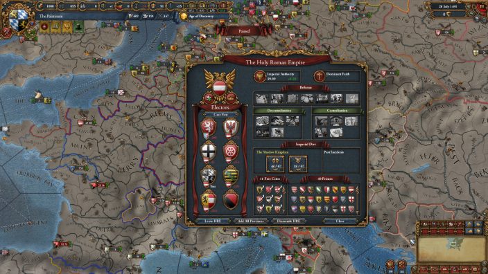 Europa Universalis IV: Emperor İndir ekran görüntüsü 4