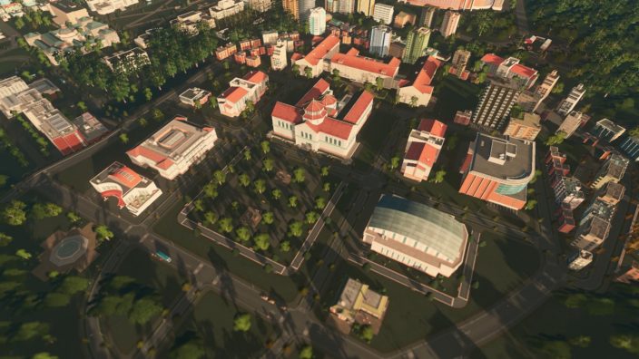 Cities Skylines Campus İndir ekran görüntüsü 1