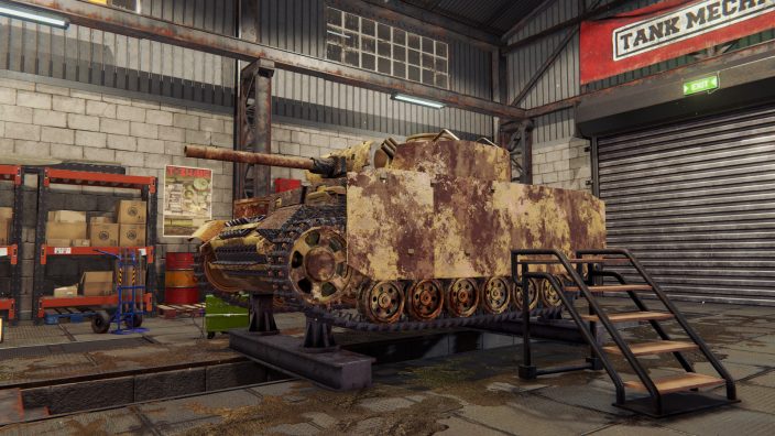 Tank Mechanic Simulator İndir ekran görüntüsü 3