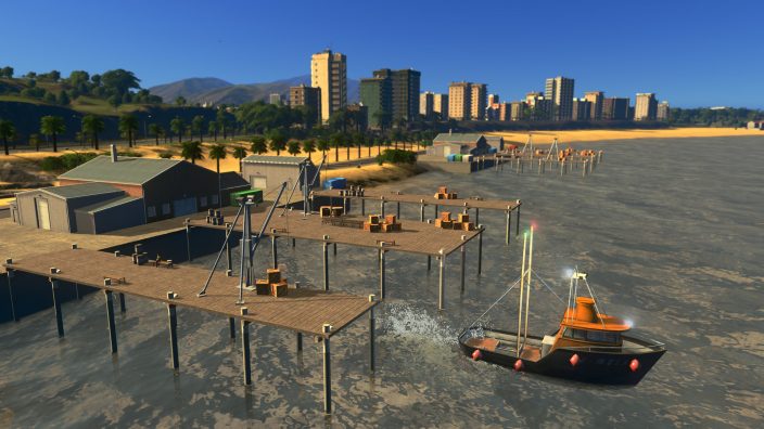 Cities Skylines Sunset Harbor İndir ekran görüntüsü 3