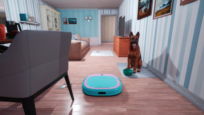 Robo Vacuum Simulator İndir ekran görüntüsü 1