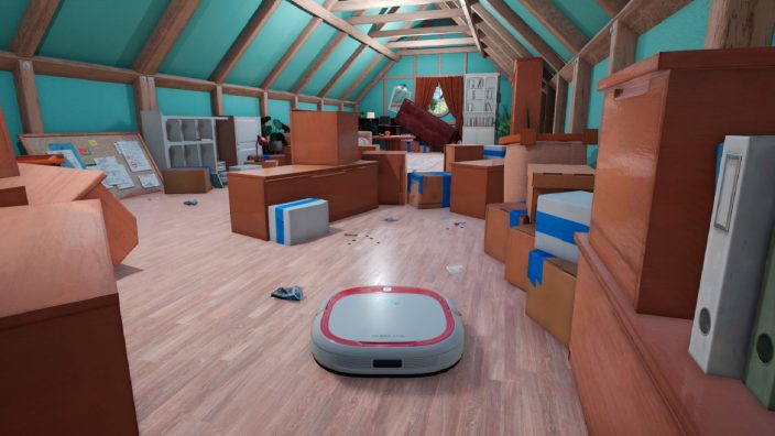 Robo Vacuum Simulator İndir ekran görüntüsü 2