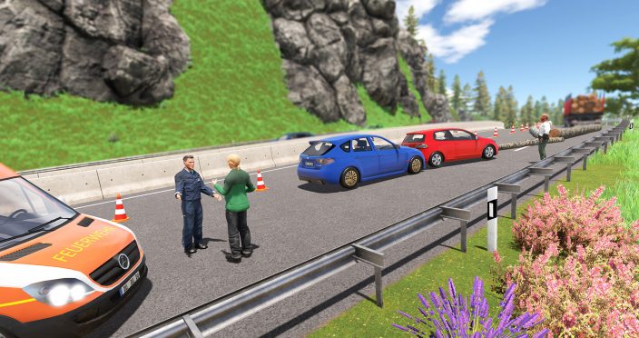 Autobahn Police Simulator 2 İndir ekran görüntüsü 1