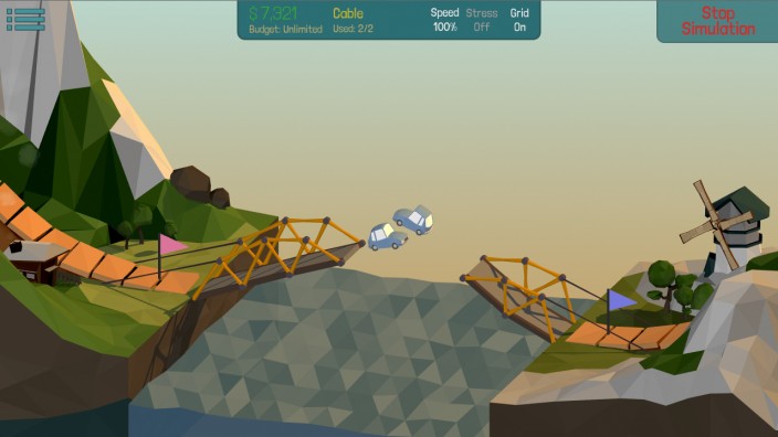 Poly Bridge İndir ekran görüntüsü 2