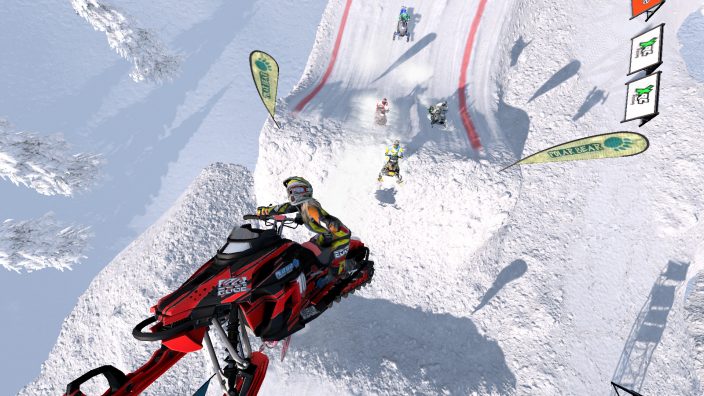 Snow Moto Racing Freedom İndir ekran görüntüsü 1