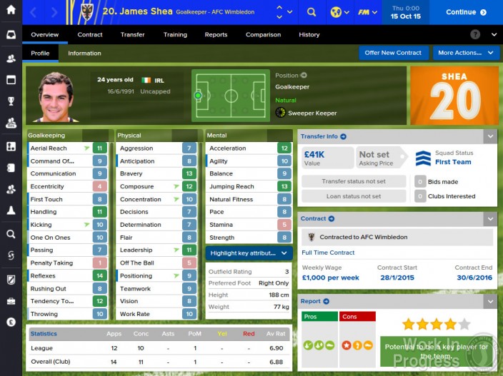 Football Manager 2016 İndir ekran görüntüsü 1