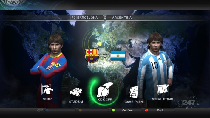 Pro Evolution Soccer 2011 İndir ekran görüntüsü 1