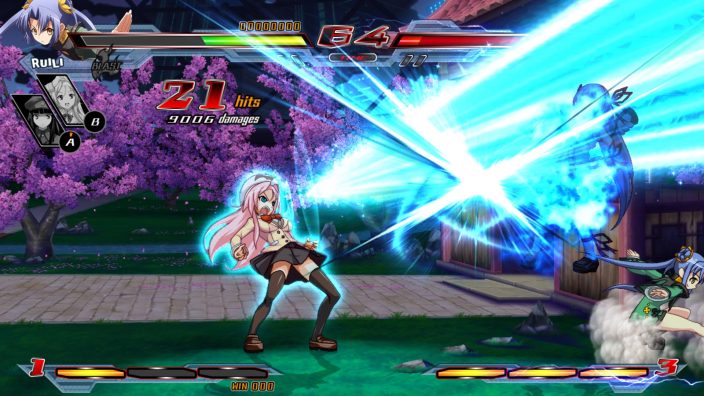 Nitroplus Blasterz: Heroines Infinite Duel İndir ekran görüntüsü 1