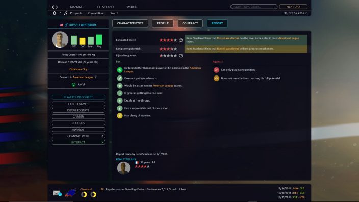 Pro Basketball Manager 2017 İndir ekran görüntüsü 4