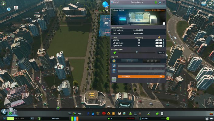 Cities: Skylines – Concerts İndir ekran görüntüsü 5