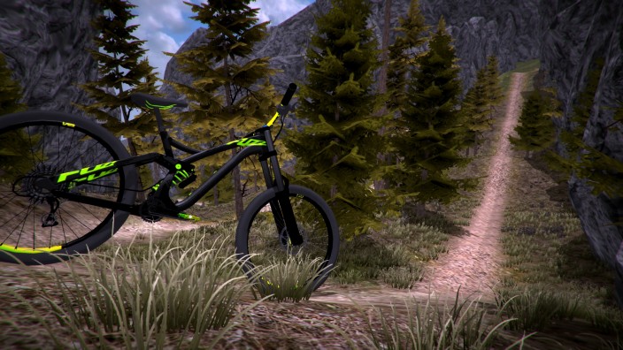 MTB Downhill Simulator İndir ekran görüntüsü 1