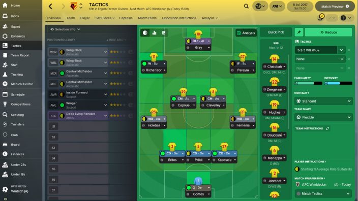 Football Manager 2018 İndir ekran görüntüsü 6