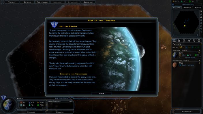 Galactic Civilizations III Rise of the Terrans İndir ekran görüntüsü 1