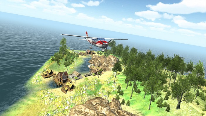 Island Flight Simulator 2015 İndir ekran görüntüsü 4