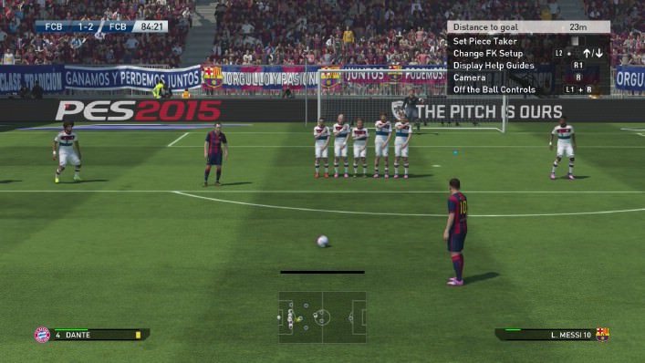 Pro Evolution Soccer (PES) 2015 İndir ekran görüntüsü 1