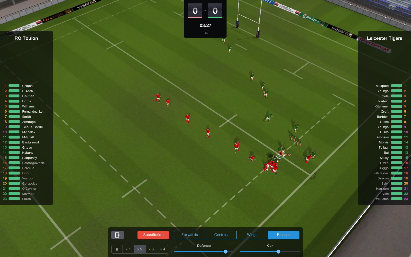 Pro Rugby Manager 2015 İndir ekran görüntüsü 11