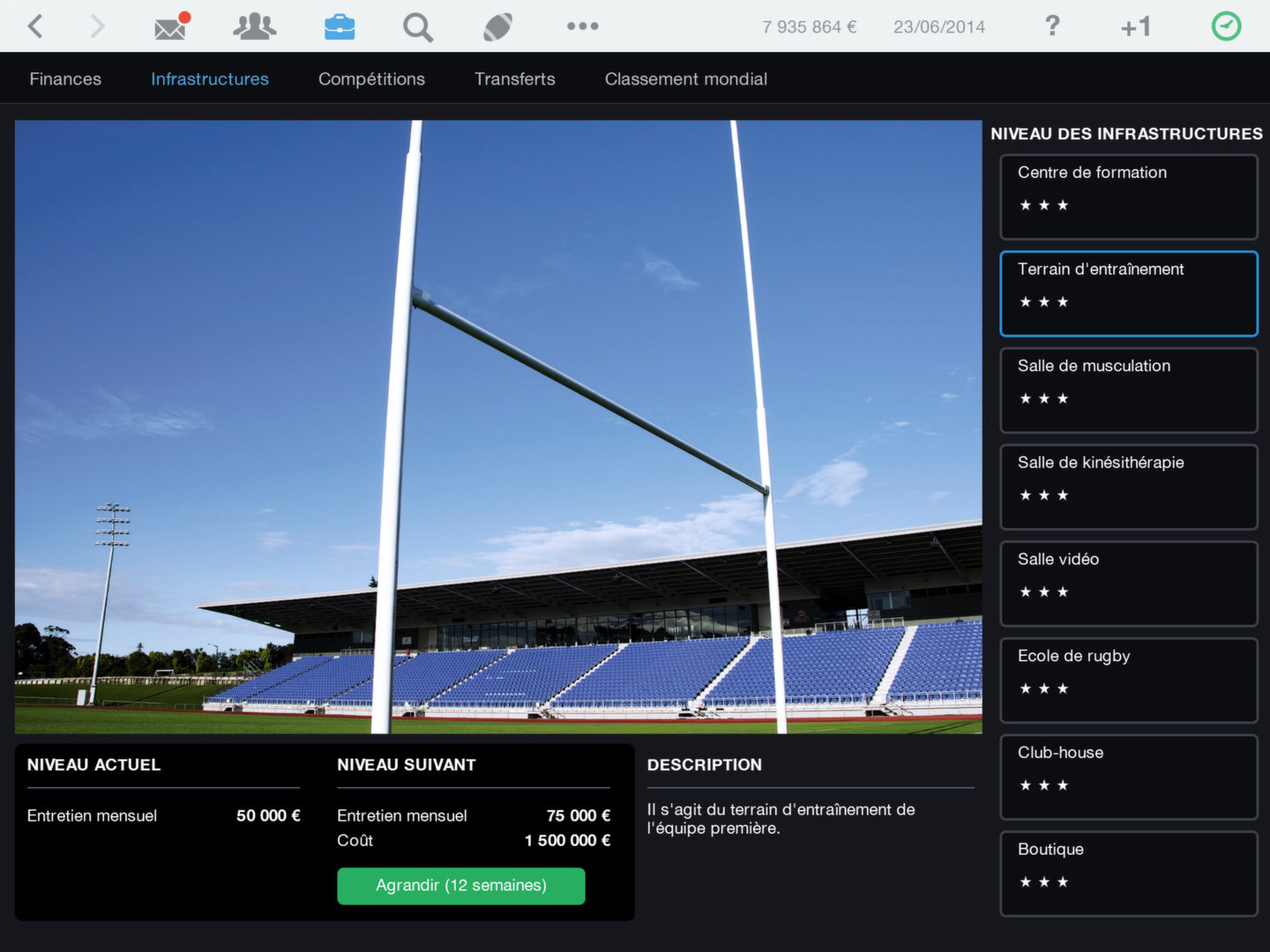 Pro Rugby Manager 2015 İndir ekran görüntüsü 5