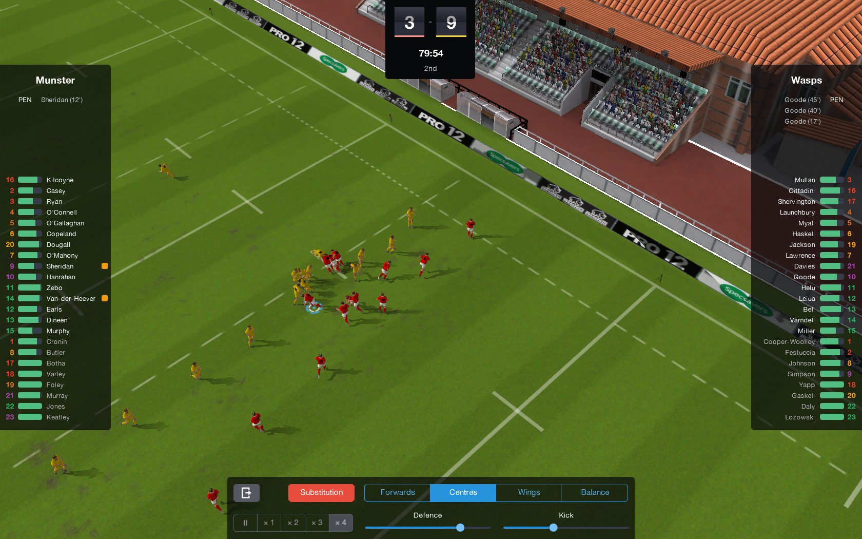 Pro Rugby Manager 2015 İndir ekran görüntüsü 7