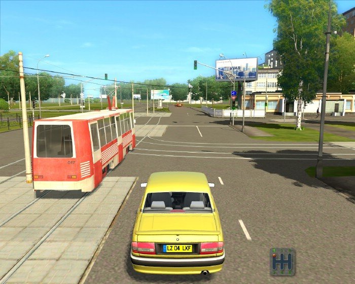 City Car Driving İndir ekran görüntüsü 1