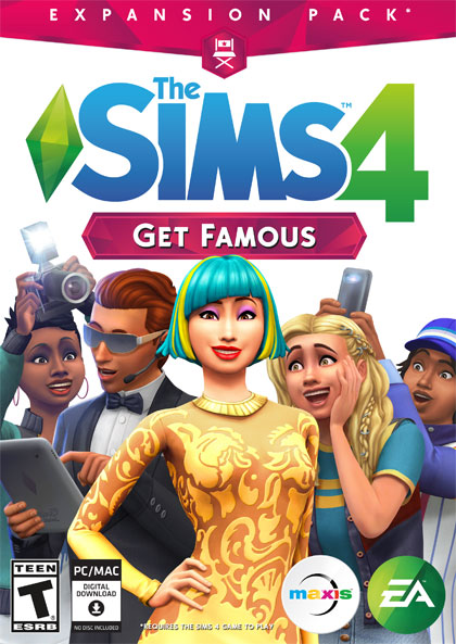 The Sims 4: Get Famous İndir kapak görseli