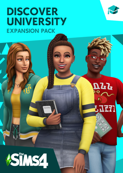 The Sims 4 Discover University kapak