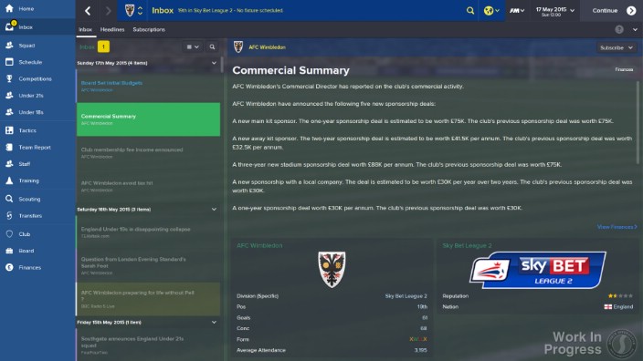 Football Manager 2015 İndir ekran görüntüsü 4