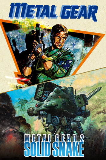 Metal Gear & Metal Gear 2 Solid Snake İndir kapak görseli