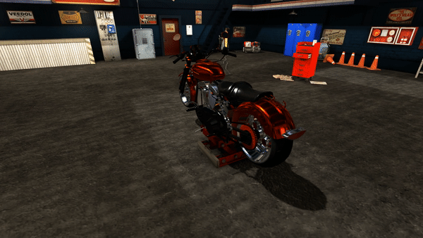 Motorbike Garage Mechanic Simulator İndir ekran görüntüsü 1