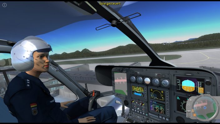 Police Helicopter Simulator İndir ekran görüntüsü 6