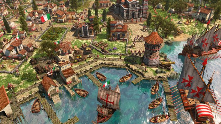Age of Empires III DE Knights of the Mediterranean İndir ekran görüntüsü 1