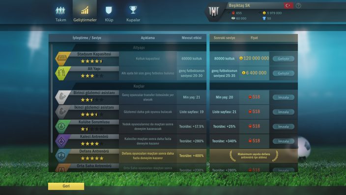 Football, Tactics & Glory İndir ekran görüntüsü 4