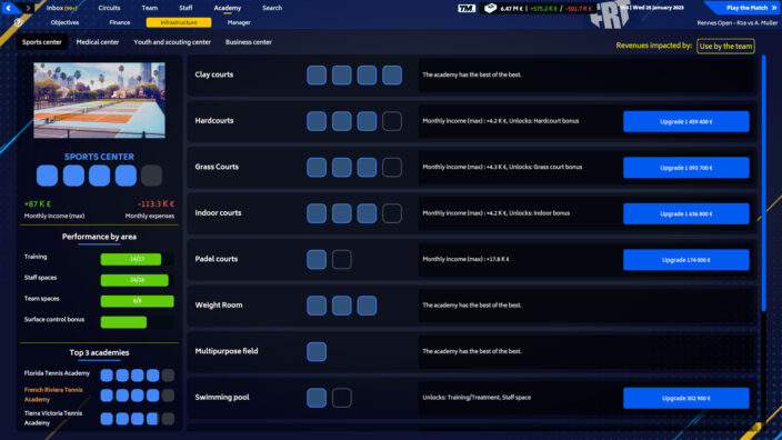 Tennis Manager 2023 İndir ekran görüntüsü 3