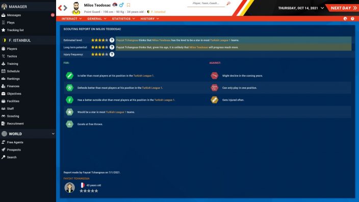 Pro Basketball Manager 2022 İndir ekran görüntüsü 3