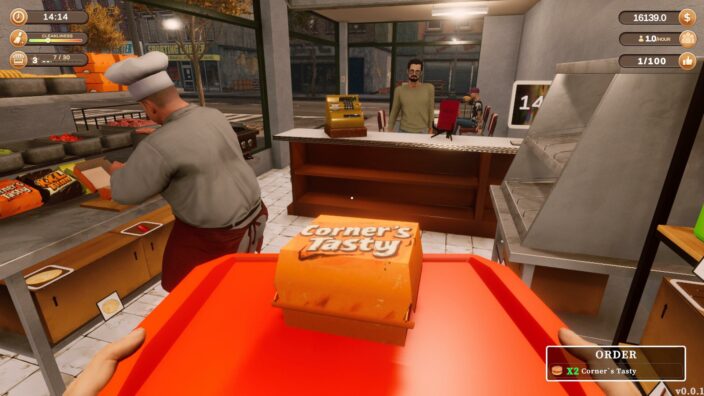 Corner Kitchen Fast Food Simulator İndir ekran görüntüsü 1