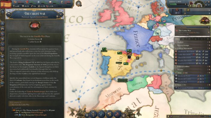 Victoria 3 Iberian Twilight İndir ekran görüntüsü 1