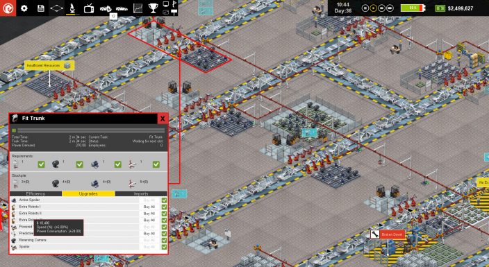 Production Line : Car factory simulation İndir ekran görüntüsü 2