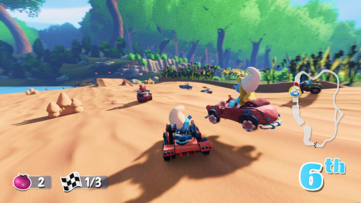 Smurfs Kart İndir ekran görüntüsü 2