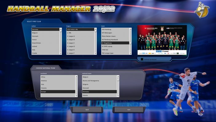 Handball Manager 2022 İndir ekran görüntüsü 1