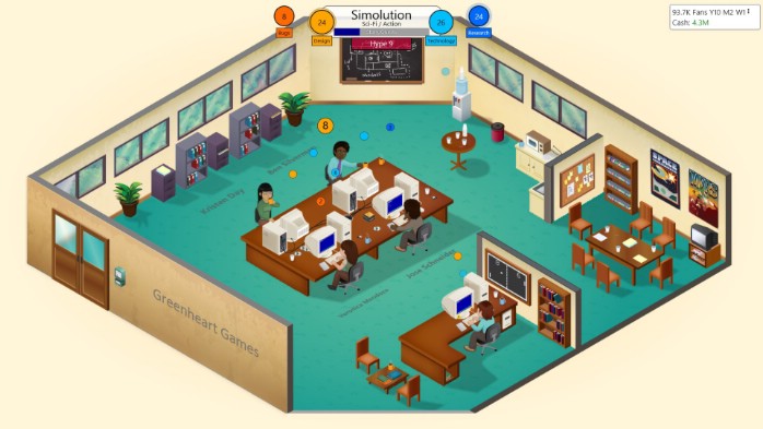 Game Dev Tycoon İndir ekran görüntüsü 3