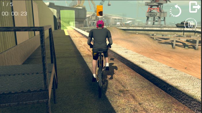 Bicycle Challage Wastelands İndir ekran görüntüsü 3