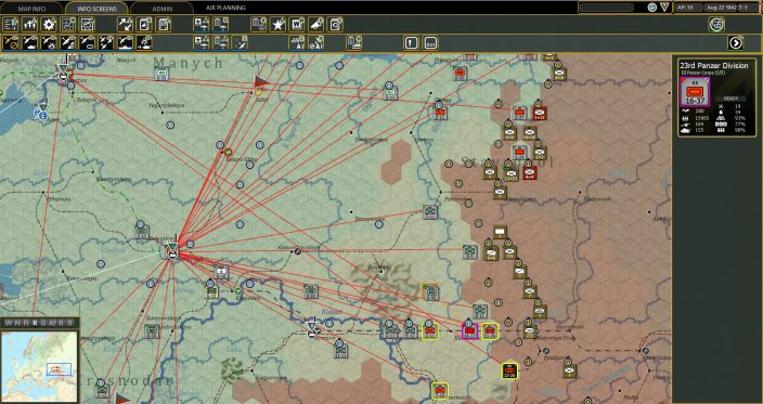 Gary Grigsby’s War in the East 2 Steel Inferno İndir ekran görüntüsü 4