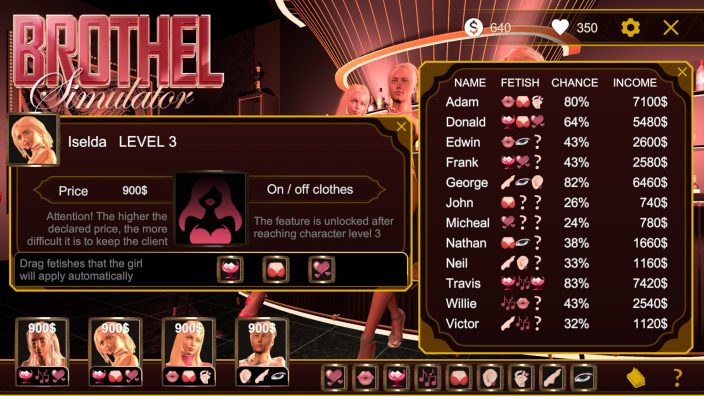 Brothel Simulator İndir ekran görüntüsü 3