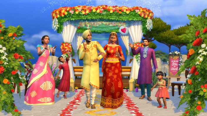 The Sims 4 My Wedding Stories İndir ekran görüntüsü 4