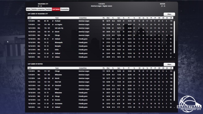 Basketball Pro Management 2015 İndir ekran görüntüsü 6