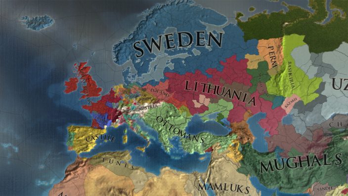 Europa Universalis IV Lions of the North İndir ekran görüntüsü 1