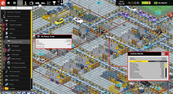 Production Line : Car factory simulation İndir ekran görüntüsü 7